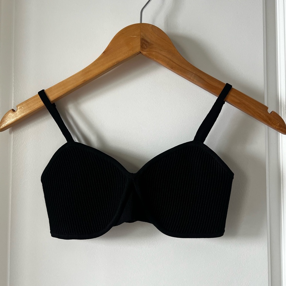 Black bra